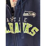 NFL Team Apparel NFL Seattle Seahawks Women’s Zip Up Jacket Size XL Photo 2
