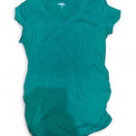 Old Navy  green maternity shirt Photo 0