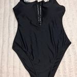 Kendall + Kylie NWOT Black One-Piece Swimsuit Photo 0