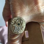 Rachel Roy New  Hamsa Hand of God Ring sz 8 Photo 0