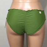 Hobie Olive green scalloped edge bikini bottoms.… Photo 3