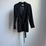 Good American ‎ sz S black trench blazer NWT Photo 1