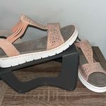 Jenny Bird Jenny Damen Korsika-Sport Relax Sole Active Cushioned Velcro Bling Sandals Sz 9 Photo 1