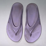 OOFOS Ooriginal Recovery Sandal Thong Flip Flops Lavender Womens 10 Mens 8 Purple Photo 12