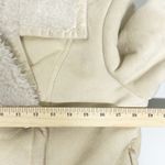 Bebe  Womens Vintage Y2K Faux Suede Sherpa Lined Penny Lane Jacket Coat Beige Photo 12