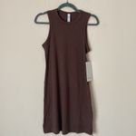 Lululemon  classic fit cotton blend dress Java brown 0 NWT Photo 2