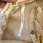 Free People  'Like a Lady' Citrus Lemon Print Mini Dress Photo 3