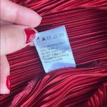 Hello Molly LIVING UPTOWN PLISSE STRAPLESS MINI DRESS RED size 10 Photo 15