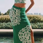 Anthropologie  Celandine Floral Print Knit Two-Piece Set, Size XL Photo 0