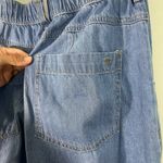 Pilcro By Anthropologie Blue High Rise Wharfside Barrel Jogger Jeans Size 30 Photo 5