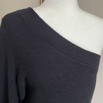Bar III NWT  Chic Black One-Shoulder Sweater Top Size XXL Photo 3