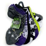 Beetlejuice Movie Womens No Show Socks 10 Pairs Halloween Film Fun 80s 90s Gift Black Photo 0