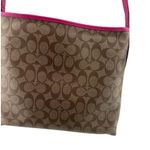 Coach  File Monogram Crossbody Bag F34938 Khaki Pink Ruby Photo 12
