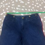 Ralph Lauren Vintage 90s  jeans denim pants wide leg buttons brass embroidered Photo 7