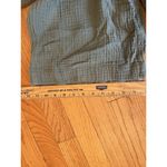 Madewell  Breezewoven Crop Wide Leg Pants Medium Green Linen Pull On Lagenlook Photo 5