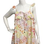 Petal & Pup Floral Print Ruffle Tiered Maxi Dress Women Sz 2 Sleeveless Cotton Photo 2