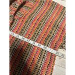 El Paso Saddle Blanket Co Mexican Hippie Hoodie Baja Size Large (est) Pullover Brown Photo 3