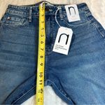 Nature Denim  Size 6/ 28 Medium Stone Wash Denim High Rise Mom Jeans Casual Photo 6