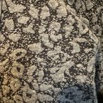 Worthington XL Puffed Sleeve Dress Shirt Gray Jacquard Stretch New NWT  Photo 4