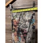 Artsy Leggings Mesh Cat Small Women Street wear Hip Hop Paint Graffiti Costume Photo 9