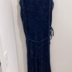 Aerie Like new American eagle velvet valor navy blue
jumpsuit Photo 0