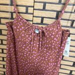 No Boundaries  Orange Floral Maxi Dress Size Small Photo 2