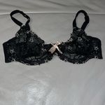 Agent Provocateur Kaylie Black Peach Stars Bra 36c Size undefined Photo 2