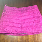 Skhoop Magenta Down Mini Skirt Size XL Winter Apres Ski Lodge Outdoor Fuchsia Pink Photo 0