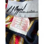 Saks 5th Avenue Vintage Saks Fifth Ave Silk NAUTICAL Patriotic Peter Nygard top size 10 Photo 6