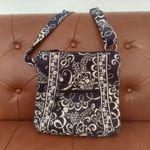Vera Bradley , Navy Blue Cross-Body Bag, In Great condition! Photo 1