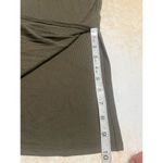 Haley & June Bodycon MIDI Dress Olive Green Sz M NWT Size M Photo 7