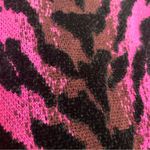 Torn By Ronny Kobo Ronny Kobo Mekette Sweater Tiger Neon Pink Purple Animal Print Lisa Frank Vibes Photo 8