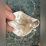 Vintage Y2K Eyeful beaded floral bridal wedding purse White Photo 9