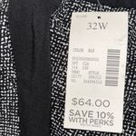 Catherines  Charcoal and Black Straight Leg Pants Photo 7