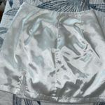 SheIn White silk skirt Photo 5