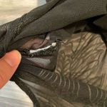 Love Culture  Sheer Black Floral Long Sleeve Onesie -See Measurements Photo 12