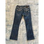 Miss Me Lace Rhinestone Embellished Boot Cut Jeans 28" Photo 1