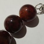 Rachel Comey 💕💕 Chunky Bead Choker Necklace Acrylic ~ Dark Brown NWOT Photo 7