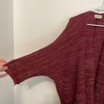 Universal Threads UNIVERSAL THREAD Cocoon Cardigan Berry Raspberry Red / Pink 3/4 Sleeve Sweater M Photo 4