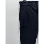 Athleta  Black Cargo Pants Womens Sz 10 Straight Leg Stretch Performance Athletic Photo 2