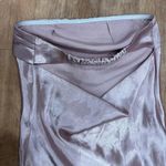 SheIn Rose Gold Strapless Maxi Dress Photo 4