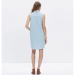 Madewell NWOT  Light Blue Chambray Sleeveless Denim Shirt Dress Cowgirl Womens XS Photo 1