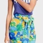 J.Crew NWT Morning Floral Tie Waist Pencil Skirt 100% Cotton Size 14 Photo 0