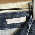 frame denim Frame Dark Blue Denim Le One Flare High Rise Jeans Women's 2 NWT Photo 3