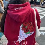 Hoodie Red Size M Photo 1