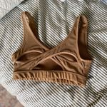 Aerie Offline Neutral Carmel Tan Sports Bra High Support Size Small Photo 7