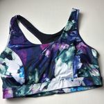 Tek Gear   Women's Athletic Sporty  Racerback Floral Print Sports Bra  Sz XL Photo 0