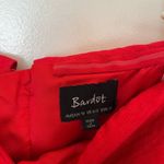 Bardot Women's Devlin Twist Dress in Lipstick Red Fully Lined Back Zip Size 6 Photo 6