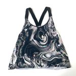 Nike Womens Pro Coral Print Training Tank Top Black White Size Large Photo 3