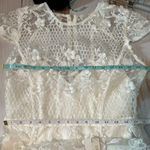 Bronx and Banco Osa Lace Dress Size US 6 Medium White Photo 9